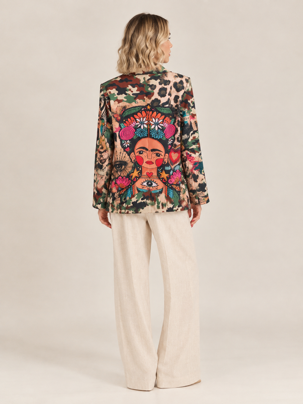 GIACCA FRIDA MILITARE
