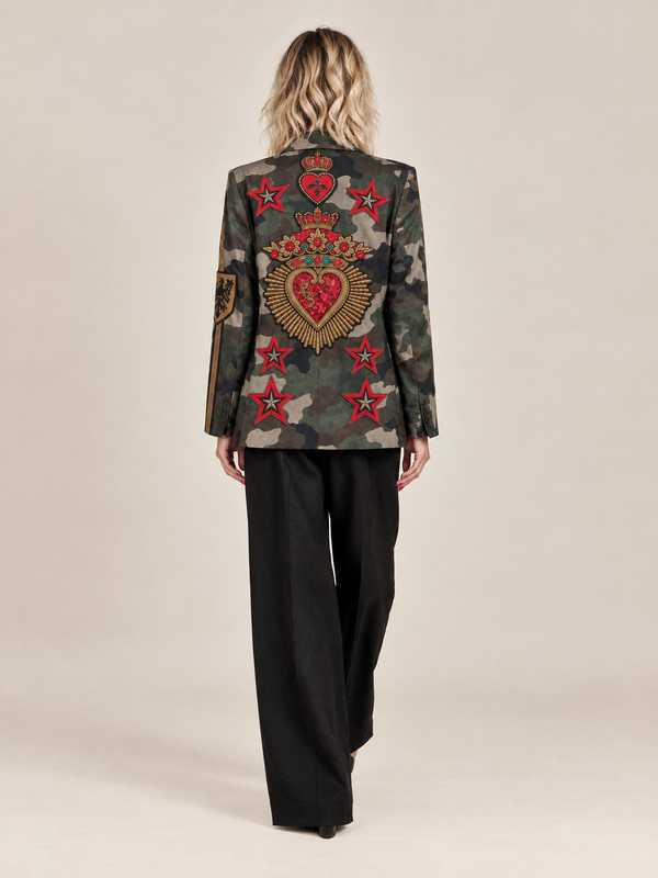 GIACCA CUORE MILITARE